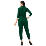 Women's Crepe Solid Jumpsuit